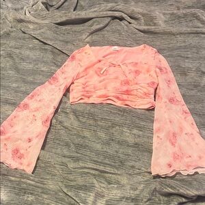 Floral Pink kids Top